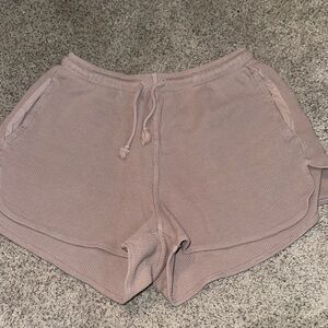 Brandy Melville Waffle Knit Shorts